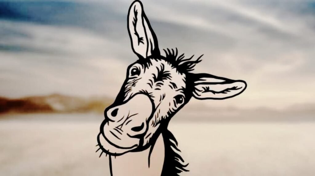 শিরোনাম : গাধার সঙ্গে কিছু সময়।