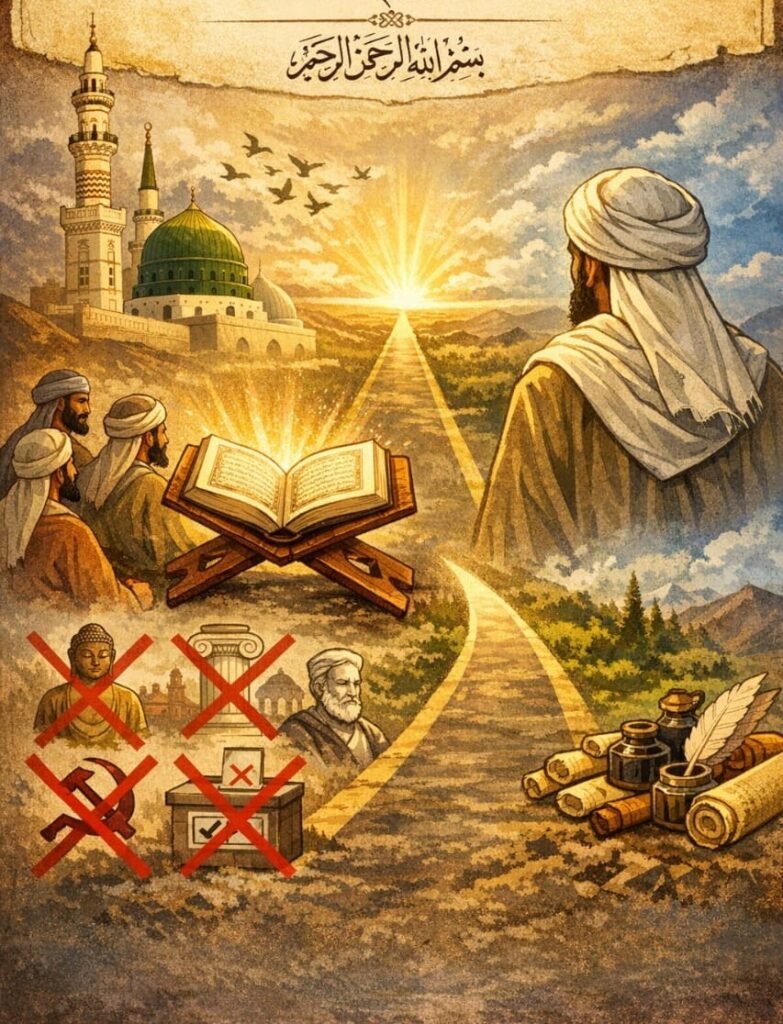 শিরোনাম : শুরু করো, যেখান থেকে তিনি (সা.)শুরু করেছিলেন।