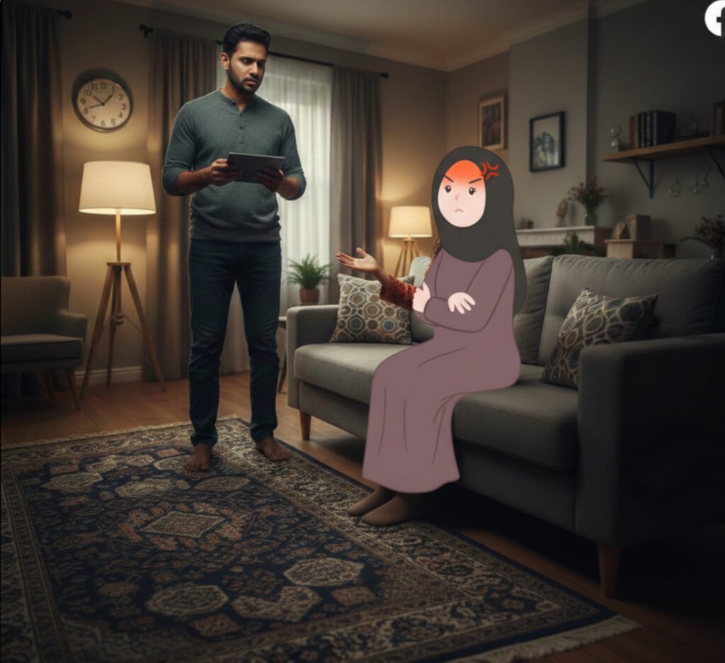 শিরোনাম : রাগের মাথায় উচ্চারিত কুফরি শব্দ