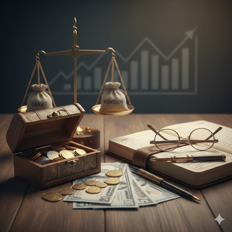 যাকাত ও পেনশনের সম্পদ