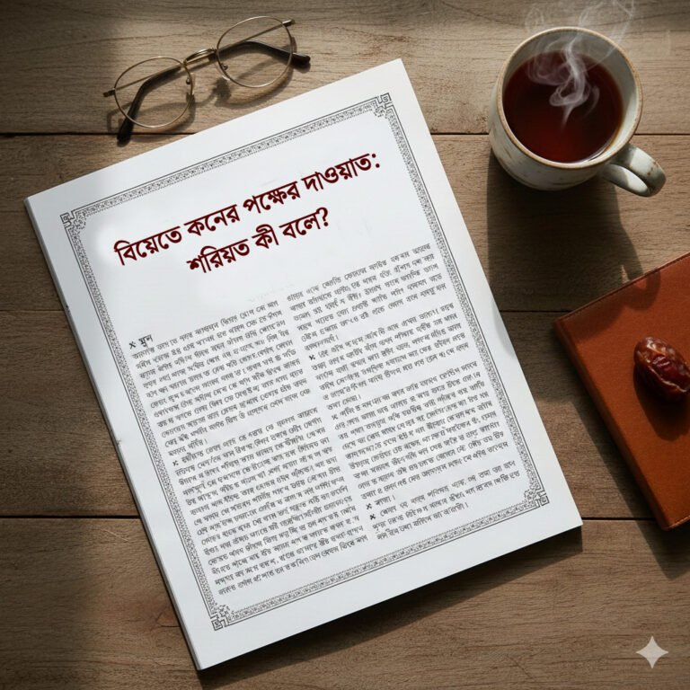 বিয়েতে কনের পক্ষের দাওয়াত: শরিয়ত কী বলে?