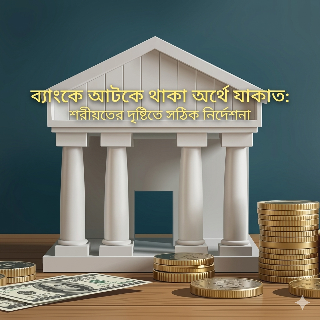 ব্যাংকে আটকে থাকা অর্থে যাকাত: শরীয়তের দৃষ্টিতে সঠিক দিকনির্দেশনা
