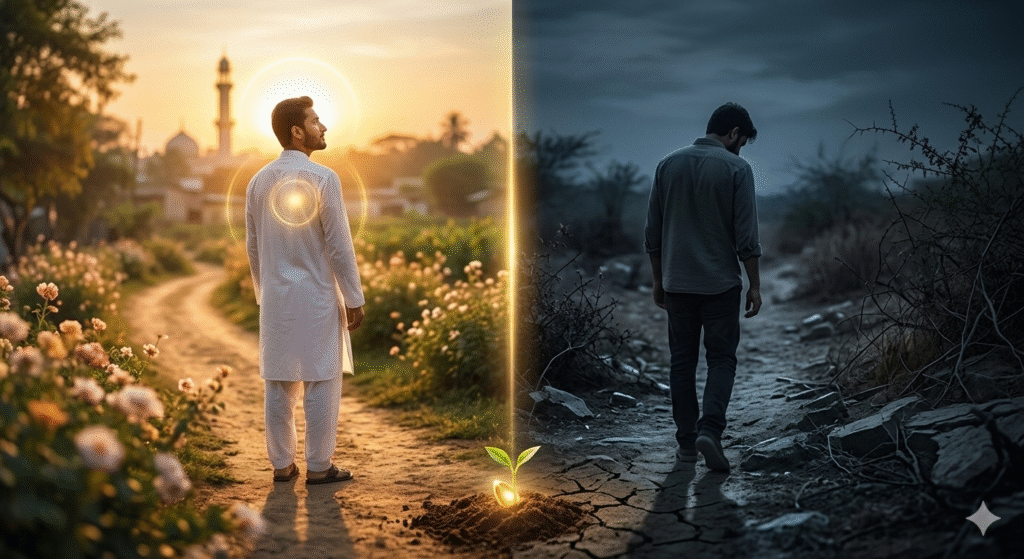 মুসলিম ও কাফির সমান নয়