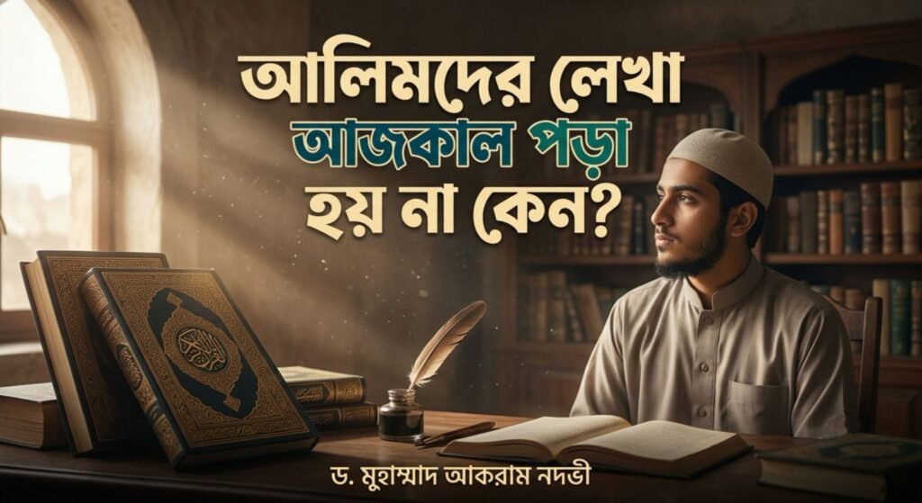 আলিমদের লেখা আজকাল পড়া হয় না কেন ?