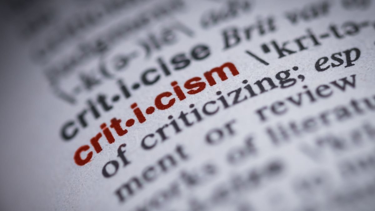 The Importance of Gentle Criticism