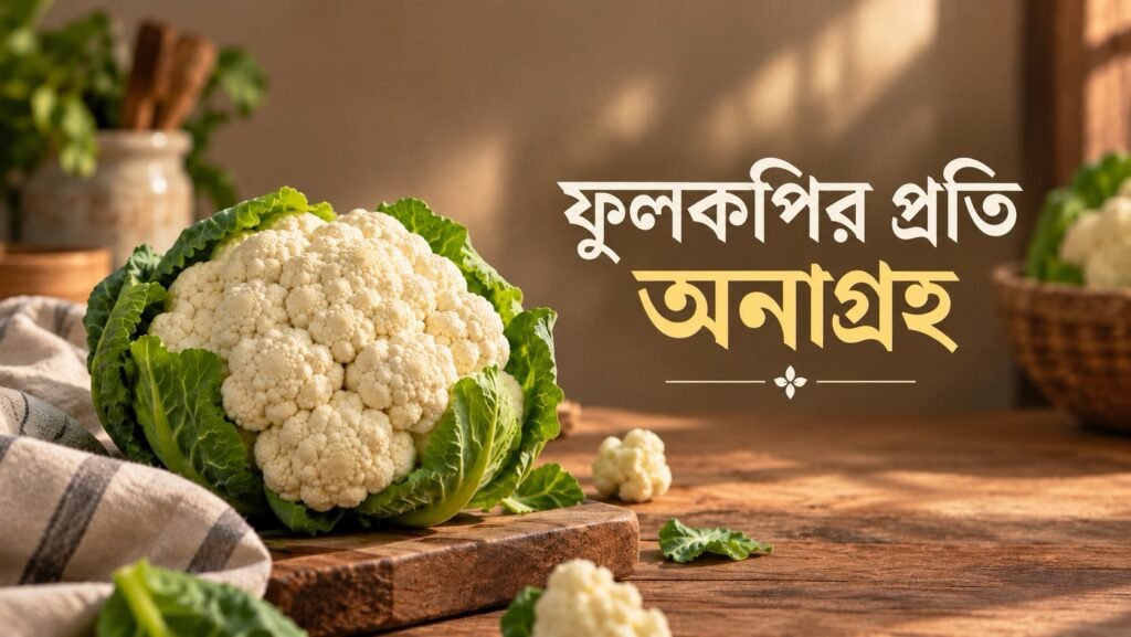ফুলকপির প্রতি অনাগ্রহ